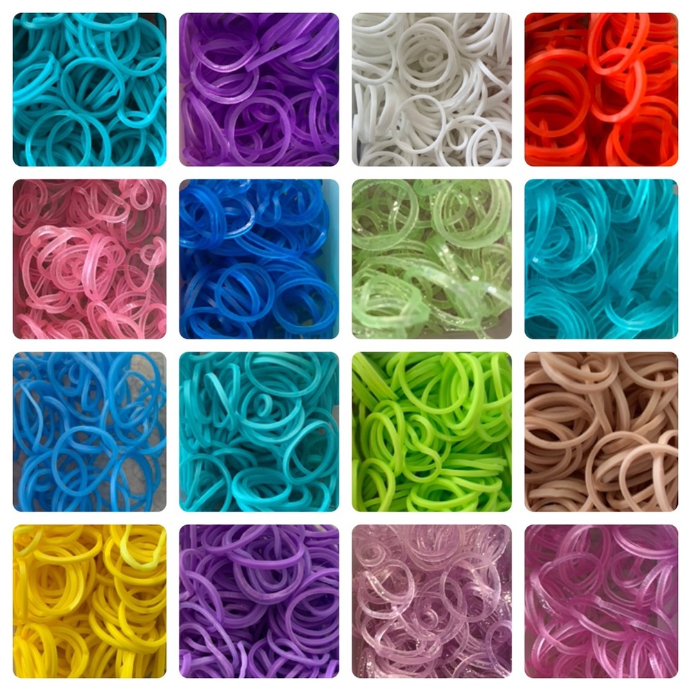 Rainbow Loom Assorted Colored Bands